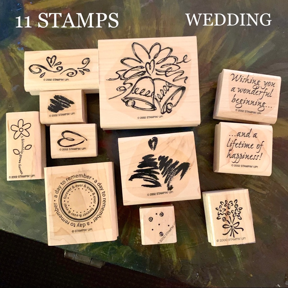 Stamps for Wedding Cards and Crafts